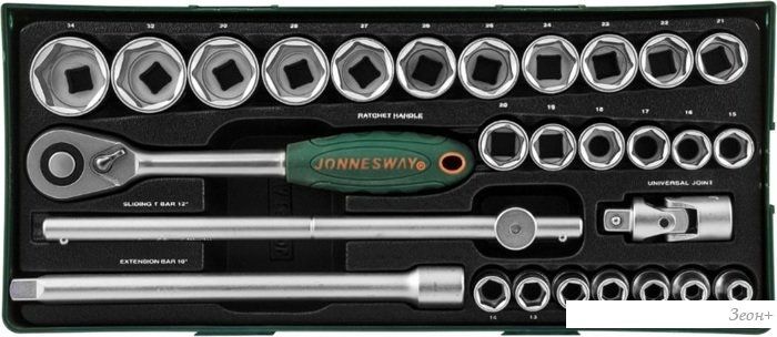 Универсальный набор инструментов Jonnesway S04H4728SP (28 предметов)