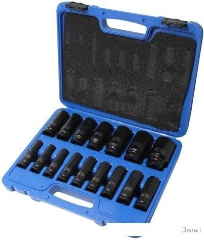 Набор торцевых головок RockForce RF-4167-5MPB (16 предметов)