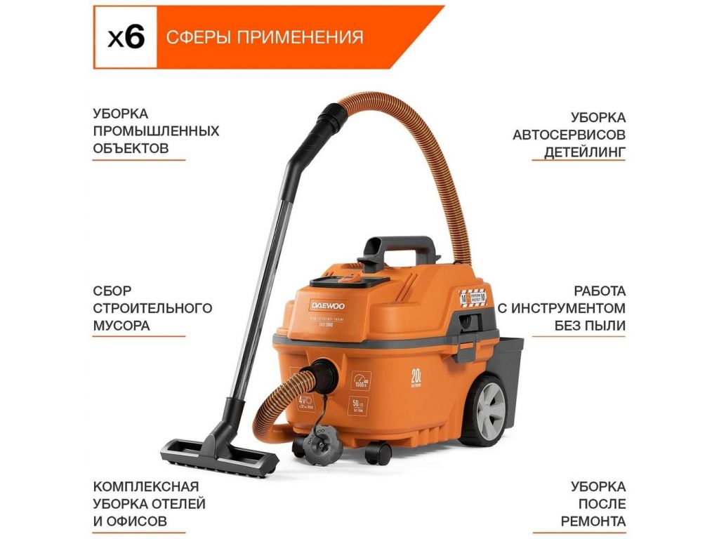 Пылесос Daewoo DAVC 2516S