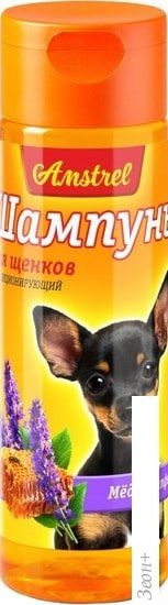 Шампунь Amstrel для щенков кондиционирующий с медом и шалфеем 120 мл