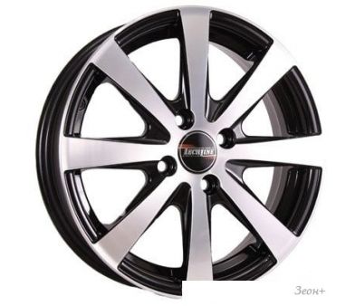   TechLine 634 16x6" 4x100 DIA 60.1 ET 37 BDM