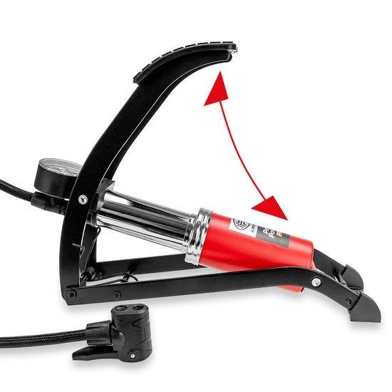 Насос ножной велосипедный Heyner PedalPower PRO + Tasche