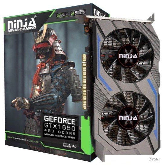 Видеокарта Sinotex Ninja GeForce GTX 1650 4GB GDDR6 NK165DF46F