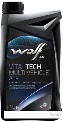 Трансмиссионное масло Wolf VitalTech Multi Vehicle ATF 1л