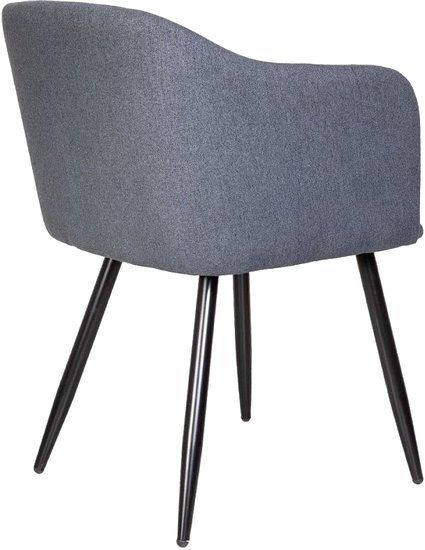 Интерьерное кресло AksHome Orly 59141 (графит ткань G022-15/черный)
