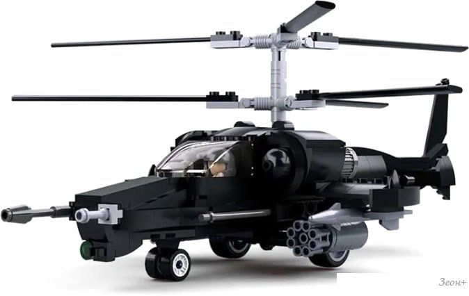 Конструктор Sluban Модельки M38-B0752 Армия Вертолет