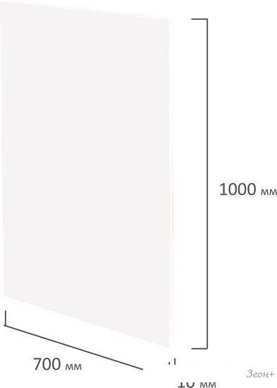 Пенокартон BRAUBERG матовая 70x100 620 г/м2 5 л 112476