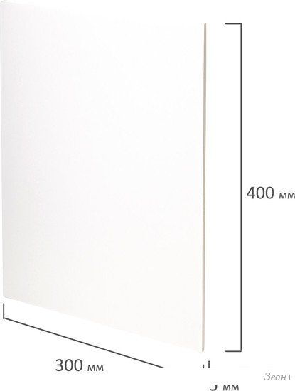 Пенокартон BRAUBERG матовая 30x40 370 г/м2 5 л 112468