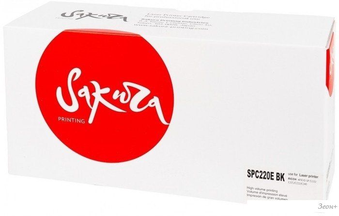 Картридж Sakura Printing SPC220EBK