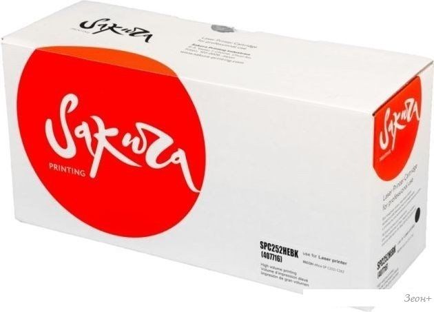 Картридж Sakura Printing SASPC252HEBK