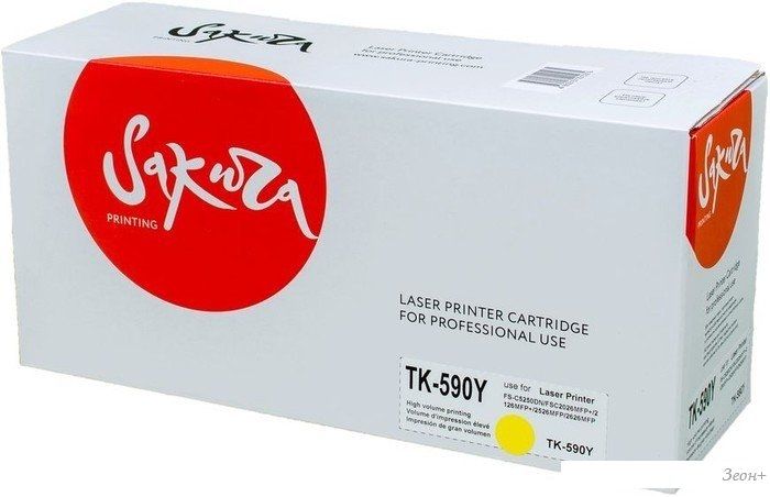 Картридж Sakura Printing SATK590Y