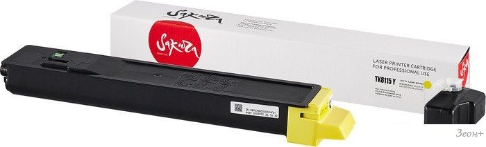 Картридж Sakura Printing SATK8115Y (аналог TK-8115Y)