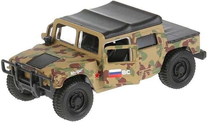 Технопарк Hummer H1 Пикап Военный SB-18-09-H1-M(GY)-WB