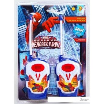 Рация игрушечная Marvel Рации тачек. Человек-Паук 1385797