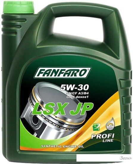 Моторное масло Fanfaro LSX JP 5W-30 4л
