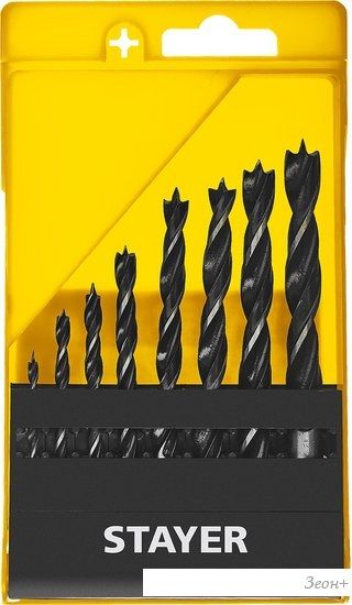 Набор сверл Stayer 2942-H8-z02 (8 шт)