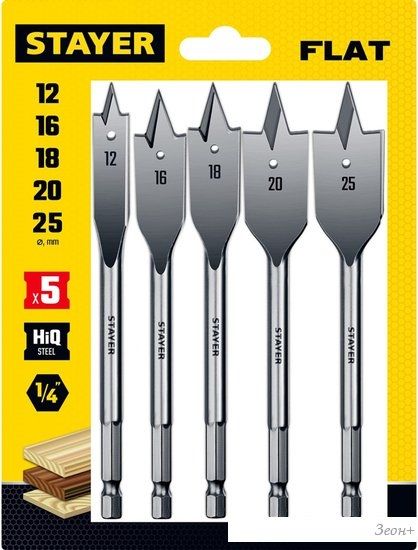 Набор сверл Stayer 2950-H5 (5 шт)