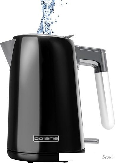 Электрический чайник Polaris PWK 1746CA Water Way Pro (черный)