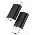 Адаптер Atom USB Type-C 3.1 - USB B Micro (черный)