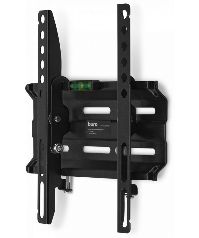 Кронштейн для телевизора Buro TL1S черный 15"-48" макс.25кг настенный наклон