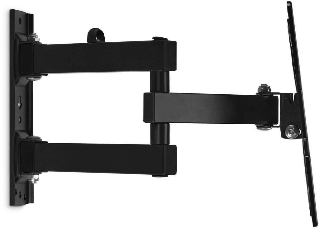 Кронштейн для телевизора Buro FL3S черный 20"-48" макс.15кг настенный поворотно-выдвижной и наклонный