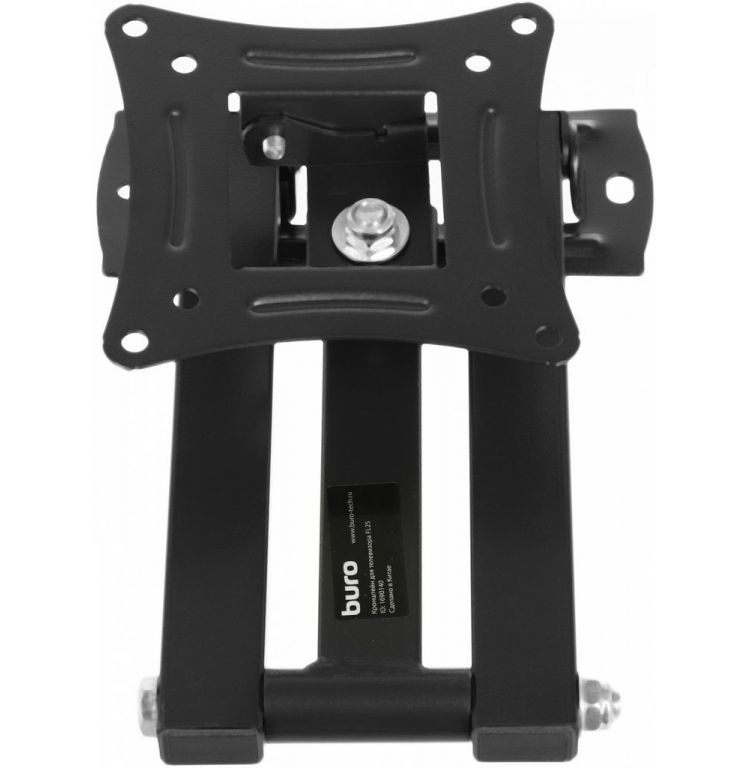 Кронштейн для телевизора Buro FL2S черный 15"-29" макс.12кг настенный поворотно-выдвижной и наклонный