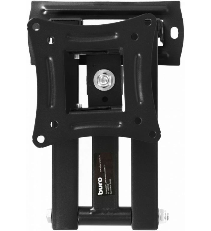 Кронштейн для телевизора Buro FL2S черный 15"-29" макс.12кг настенный поворотно-выдвижной и наклонный