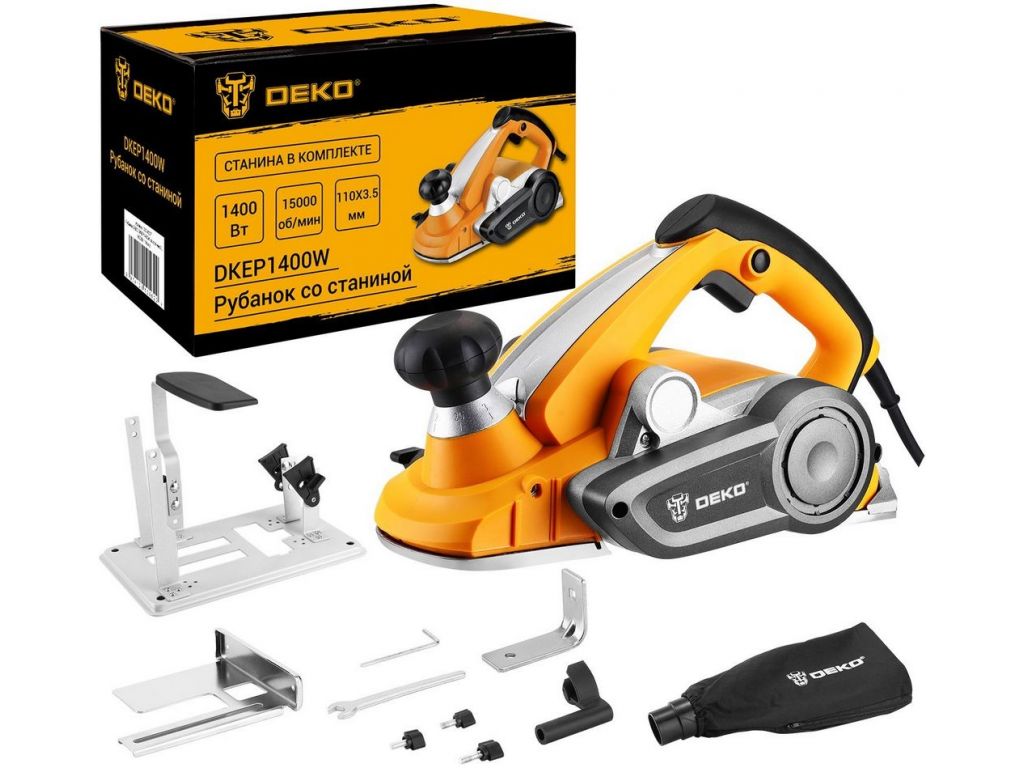 Рубанок Deko DKEP1400W 063-4337