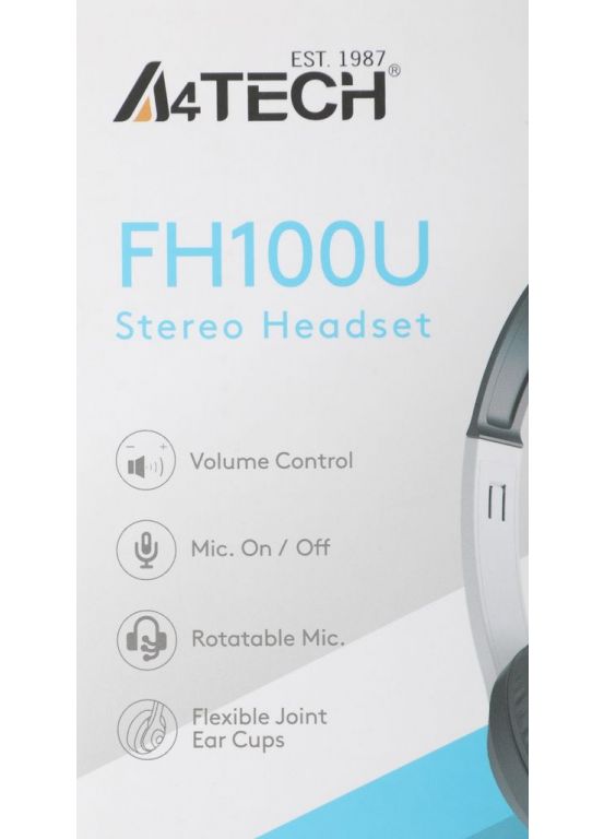 Наушники A4Tech Fstyler FH100U (белый/черный)