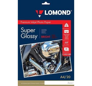  Lomond Bright Super Glossy A4 220 /2 20  1102100