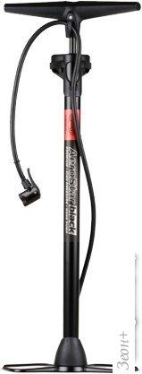 Насос ручной велосипедный Heyner Handpumpe mit Manometer (черный)