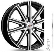   Alcasta M64 16x6.5" 5x100 DIA 57.1 ET 38 HS