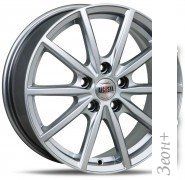   Alcasta M61 17x7" 5x114.3 DIA 60.1 ET 39 BKF