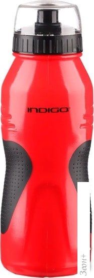 Бутылка для воды Indigo Comfort IN037 (красный/черный)