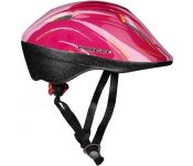 Cпортивный шлем Indigo IN318 (р. 51-55, черный/розовый )