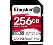   Kingston Canvas React Plus SDXC 256GB [SDR2/256GB]