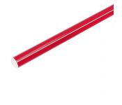 Палка гимнастическая 90 см, цвет красный