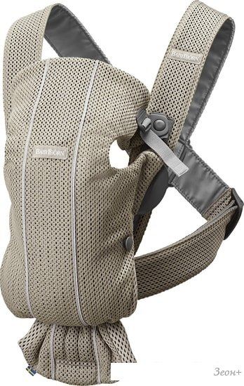 Рюкзак-переноска BabyBjorn Mini 3D Mesh (greige)