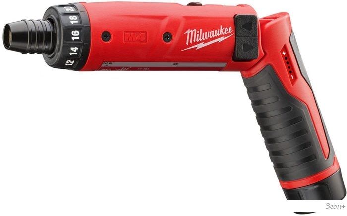 Электроотвертка Milwaukee M4 D-202B 4933440475 (с 2-мя АКБ)