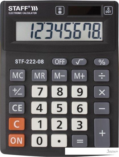 Калькулятор Staff Plus STF-222-08 250418