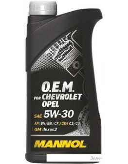   Mannol O.E.M. for chevrolet opel 5W-30 1