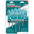 Набор отверток Total THT250618 (18 предметов)