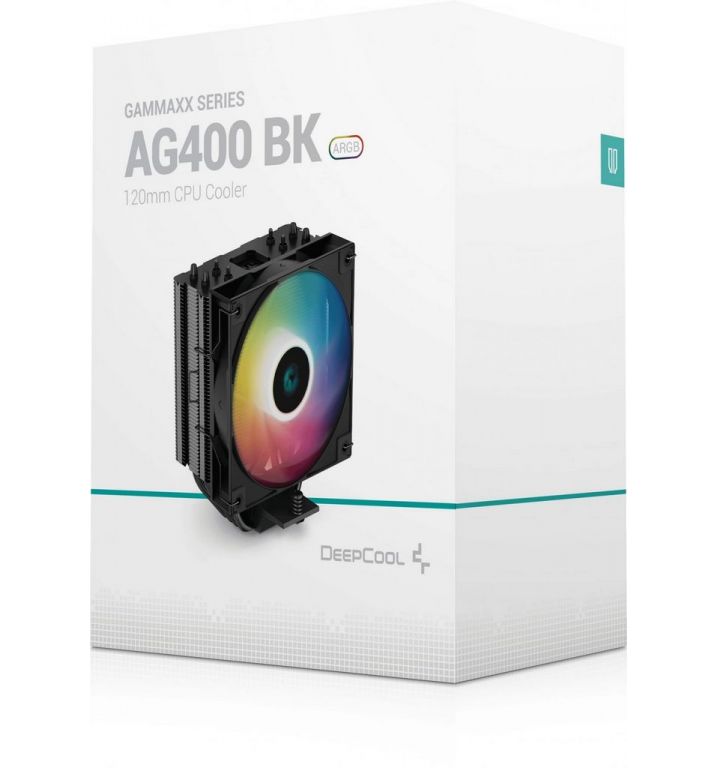 Кулер для процессора DeepCool AG400 BK ARGB R-AG400-BKANMC-G-2