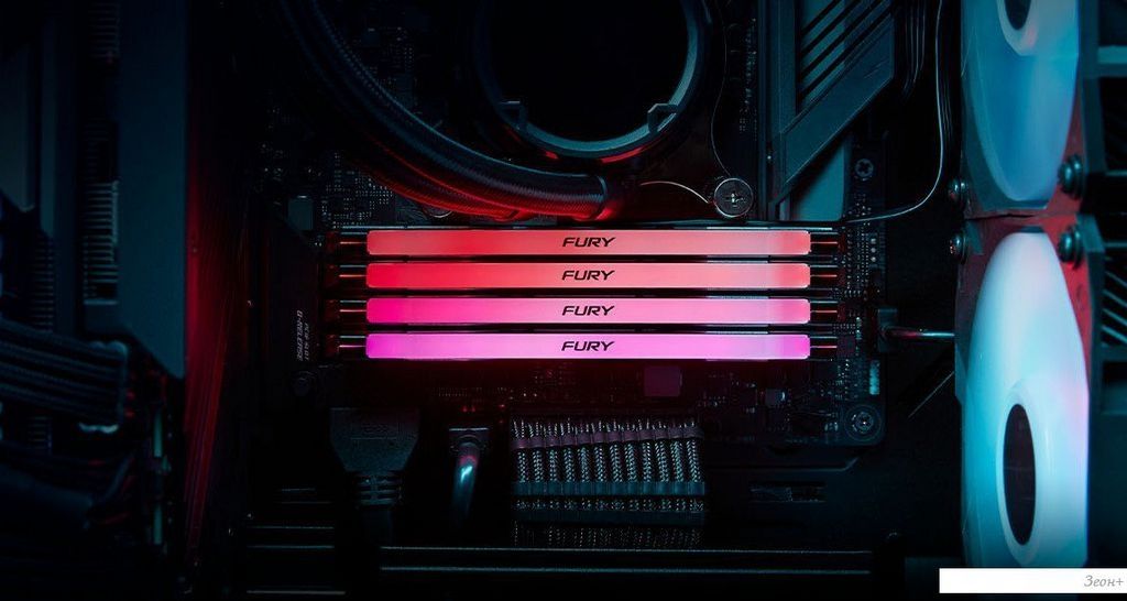 Оперативная память Kingston FURY Renegade RGB 2x16ГБ DDR5 6400МГц KF564C32RSAK2-32