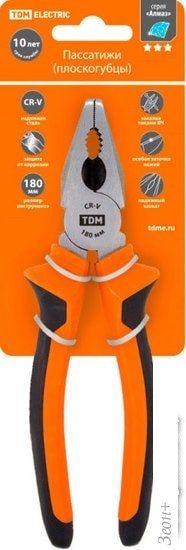 Плоскогубцы TDM Electric SQ1010-0202