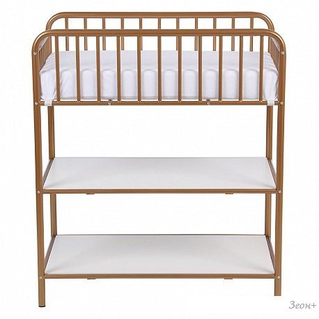 Пеленальный столик Polini Kids Vintage 1180 (бронзовый)