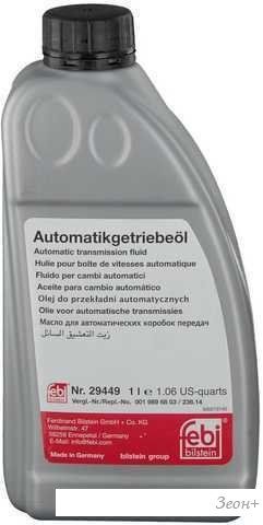Трансмиссионное масло Febi bilstein ATF 29449 1л