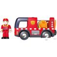 Пожарная машина Hape Пожарная машина с сиреной E3737-HP