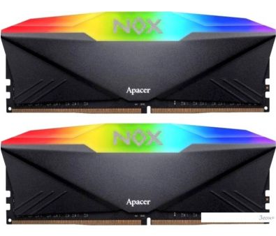   Apacer NOX RGB 2x8 DDR4 3200  AH4U16G32C28YNBAA-2
