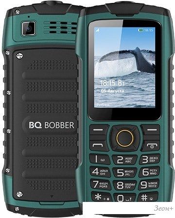 Мобильный телефон BQ-Mobile BQ-2439 Bobber (зеленый)